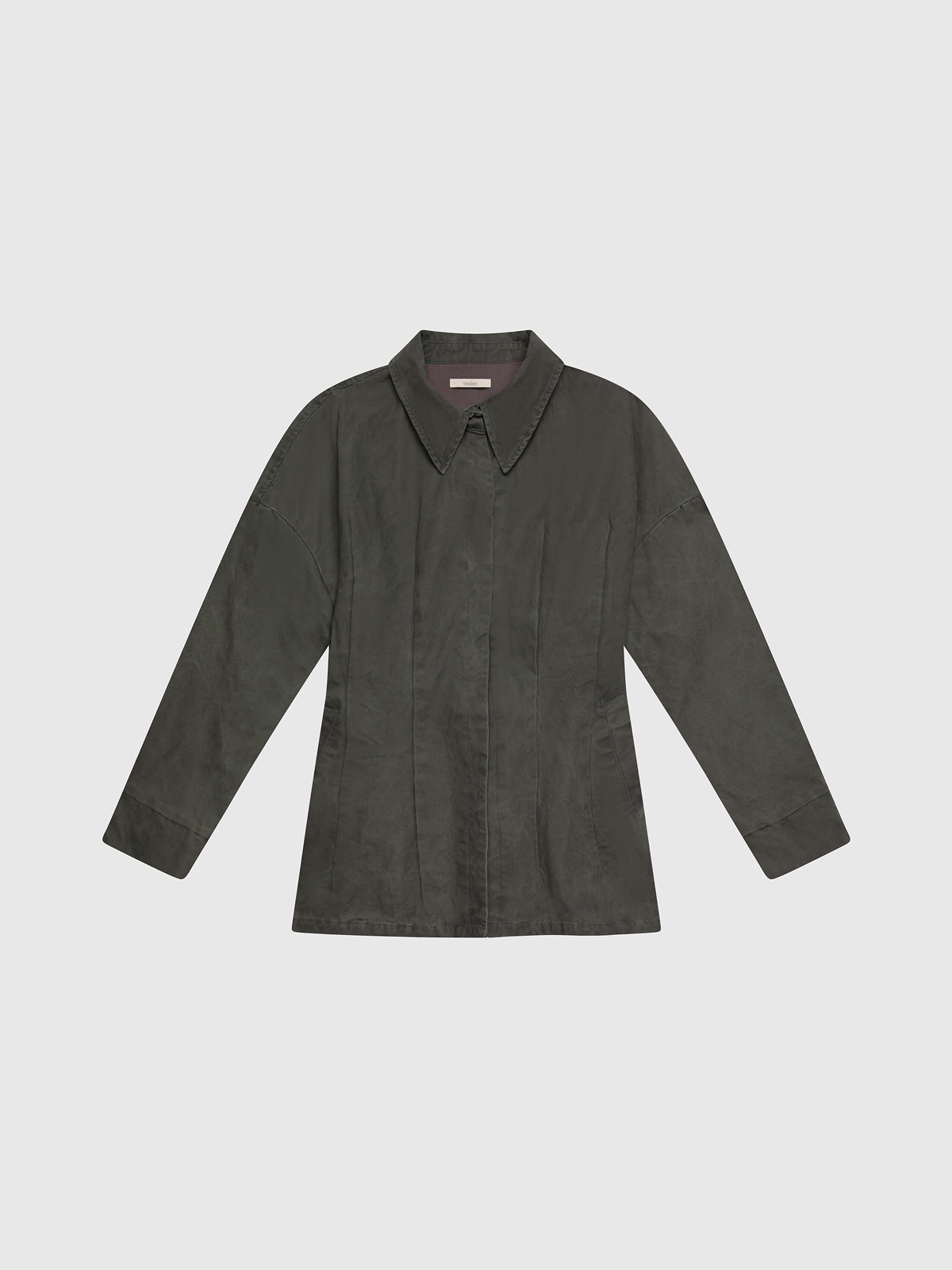 Art No. 003 / Cinched Shirt Washed Black