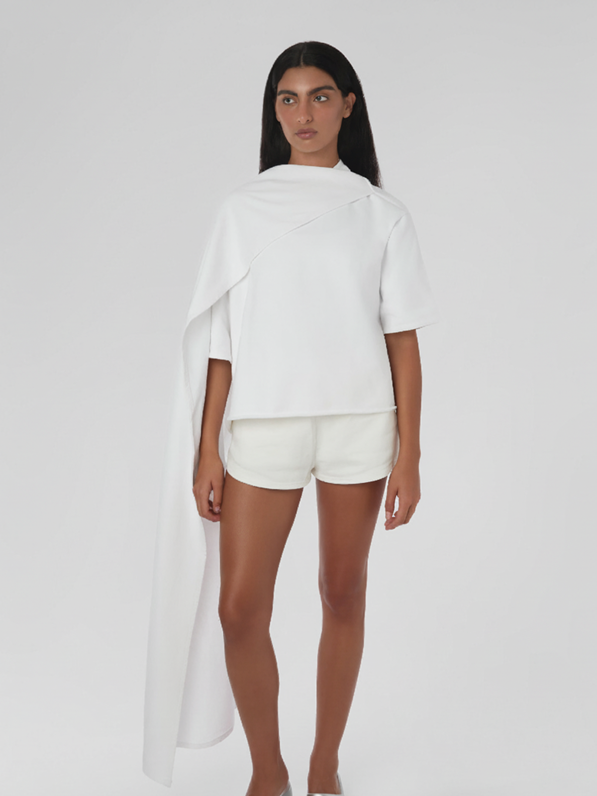 Art No. 001 / Scarf T-shirt Rice